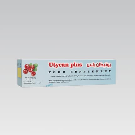 utycan (يوتيكان بلس (20 قرص فوار) Utycan plus يوتيكان بلس اقراص فوارة لصحة ووظيفة المسالك البولية ويعالج التهابات وعدوى المسالك البولية .)