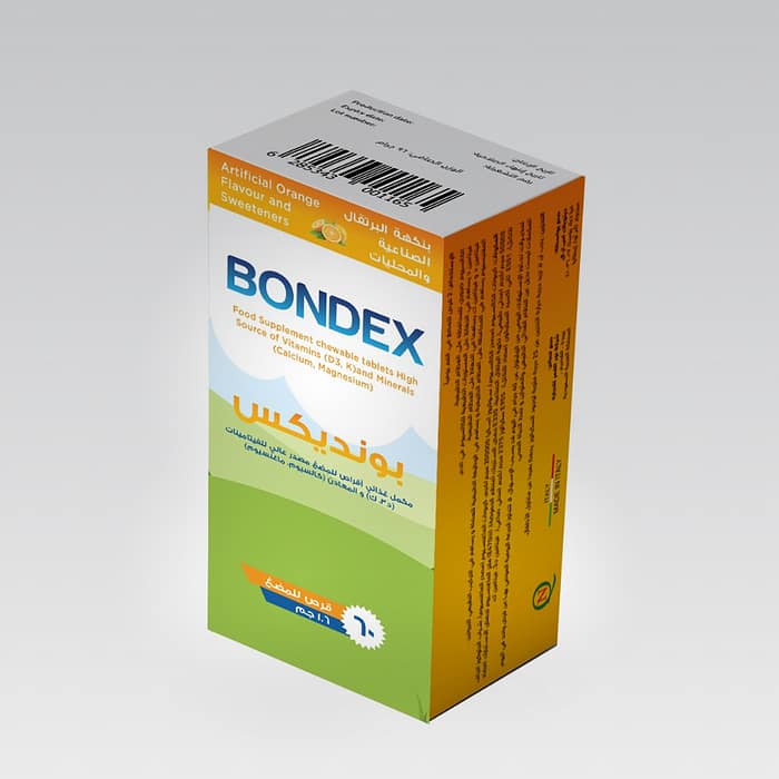 بونديكس (60 قرص للمضغ) Bondex بونديكس (60 قرص للمضغ) Bondex