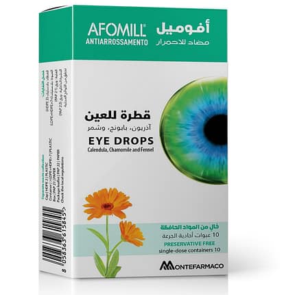 Afomil antiarrossamento 10 single dose eye drop